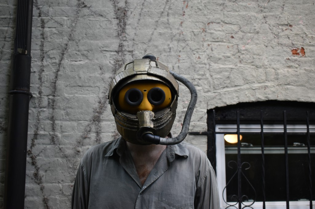 He loves it down there