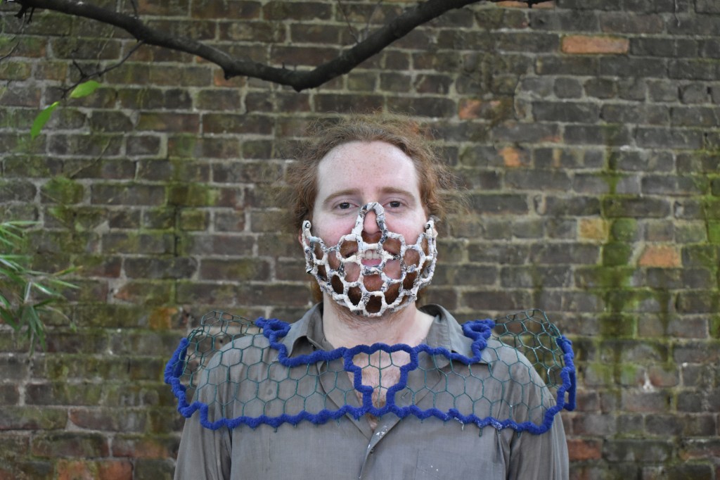 Chicken wire and papier-mache experiments!